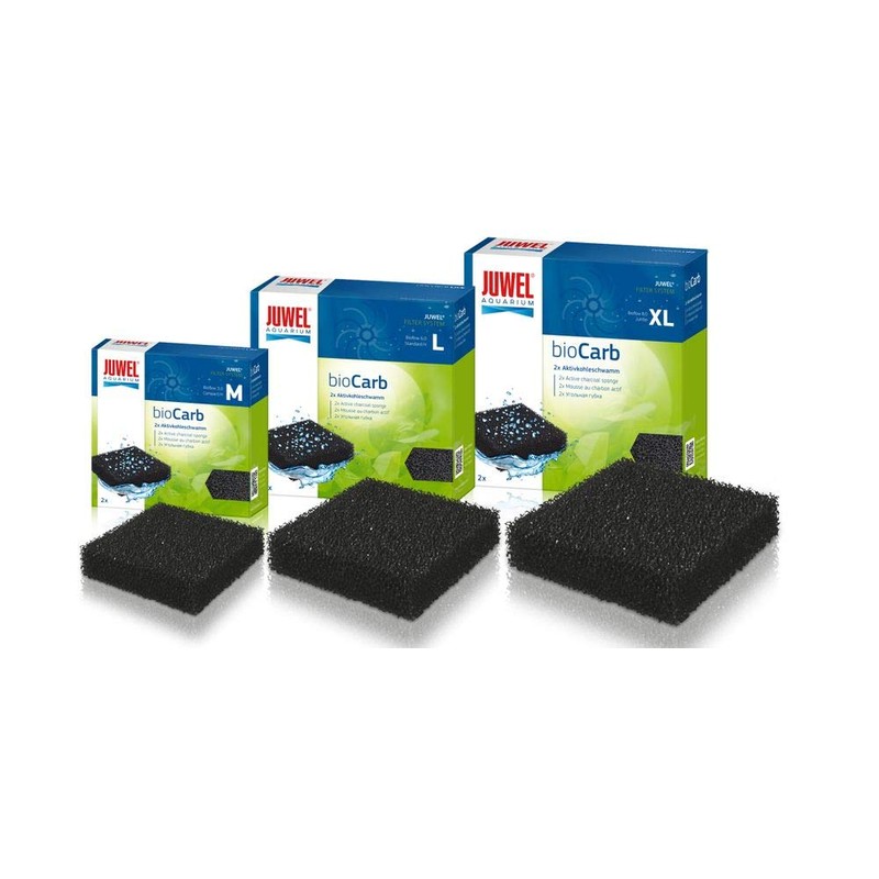 Juwel bioCarb L – Carbon Sponge Odour Turbid Toxic Compounds