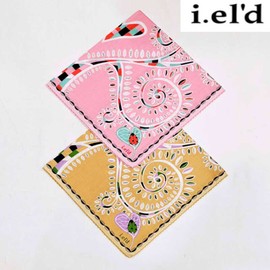 AILED 대구백화점 아이엘드남녀1매 나염 손수건 (IBU9301) Daegu Department Store Ield Unisex Printed Handkerchief (IBU9301)