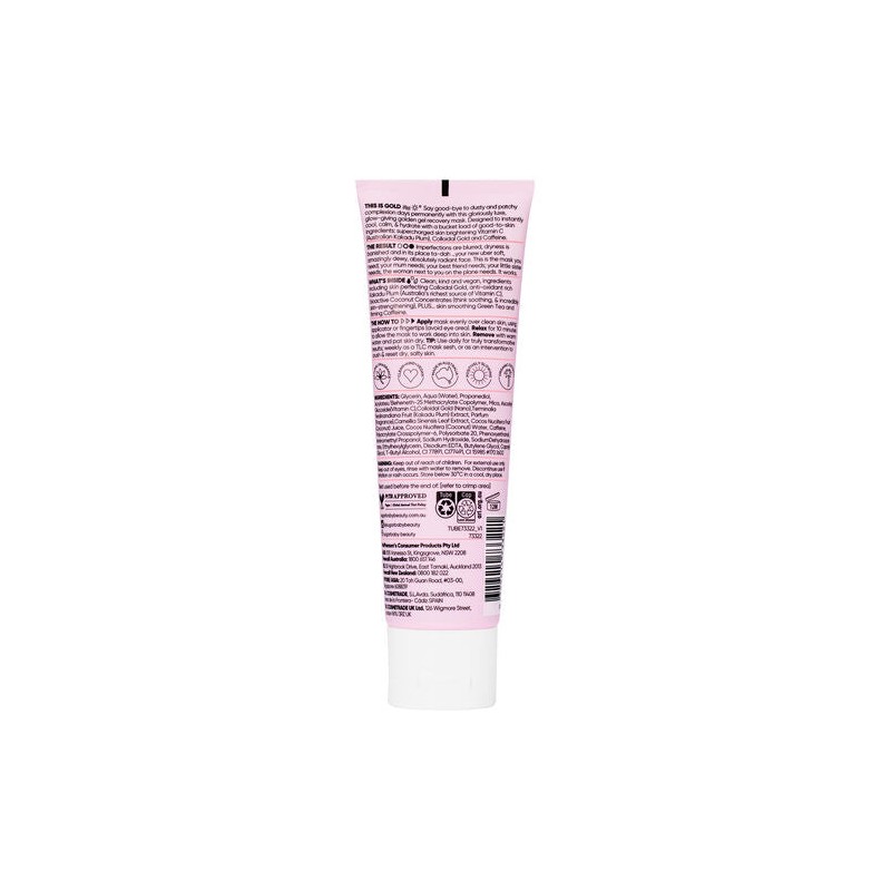 SugarBaby It's All Bright Golden Gel Recovery Mask With Kakadu