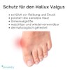 MEDOSAN Set of 2 Gel Hallux Protectors for Left and