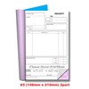Cherry Carbonless NCR Receipt Book Duplicate 2pt A5 (148 x