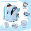 Scothen Backpack for Girls - Girls Backpack with Lunch Box