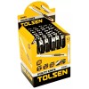 TOLSEN 48 TOLSEN STAINLESS STEEL SNAP OFF UTILITY KNIFE KNIVES