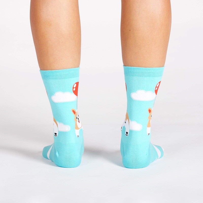 Sock It To Me Womens Corgi Dog Crew Socks