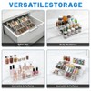 Pack of 4 Adjustable Spice Rack for Drawers, Spice Rack,