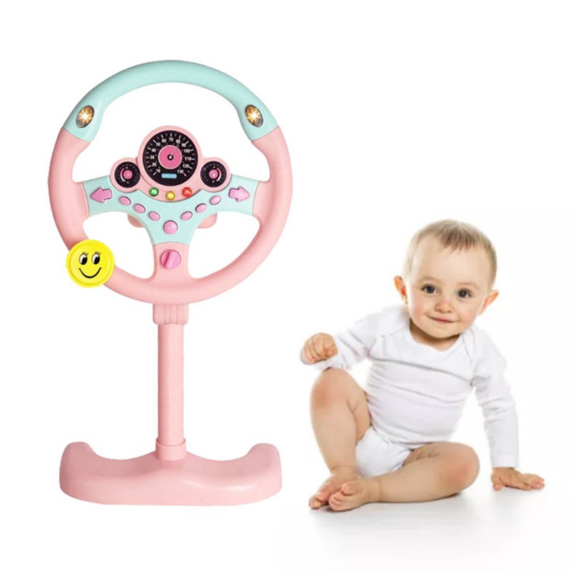 Children Steering Wheel Toy Simulation Driving Car Education Toy 360