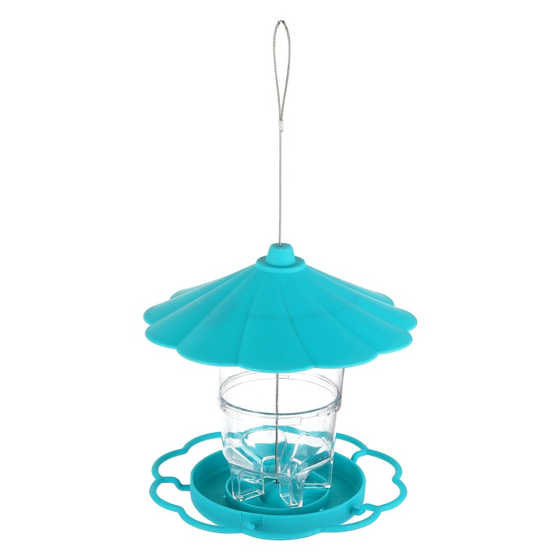Bird Feeder Foldable Portable Terrace Bird Feeder for Outdoor Garden