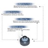 Replacement Part For Hoover FH50700 Vacuum Solution Tank Cap #