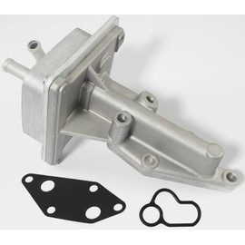 CYTROBE Engine Oil Cooler Kit With Gaskets Compatible with 2007-2013 Nissan Altima, 2007-2012 Nissan Sentra, 2008-2013 Nissan Rogue 2.5L L4 Replaces# 21300-JA06A 918-402 21304-JA00A