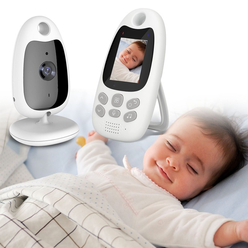 2in Display Baby Monitor Portable Wireless Long Range Night Vision