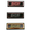1pc New Super Sport Dash Emblem 3D Badge Replacement for