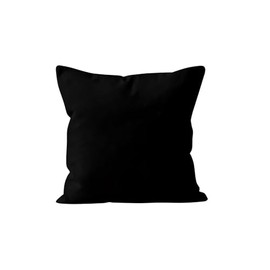 Soleil d'Ocre 527230 Alix Cushion Cover, Polyester, 40 x 40 cm, black, 40 x 40 cm