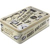 Nostalgic-Art Retro Storage Tin Flat Whatever Odds & Ends Box