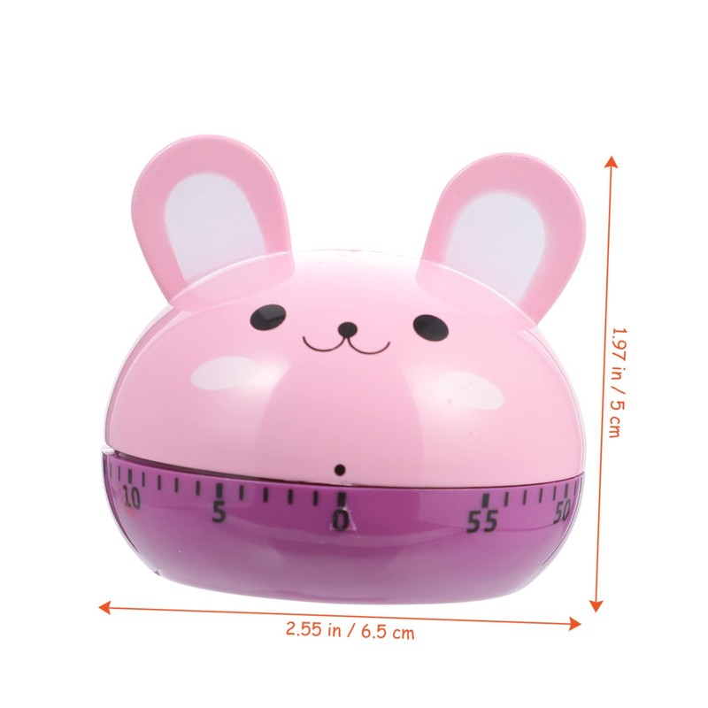 Alipis Mechanical Kitchen Timer Cartoon Countdown Timer for Cooking Baking