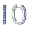 JIWOY Hoop Earrings 925 Sterling Silver Round Huggie Earring Created