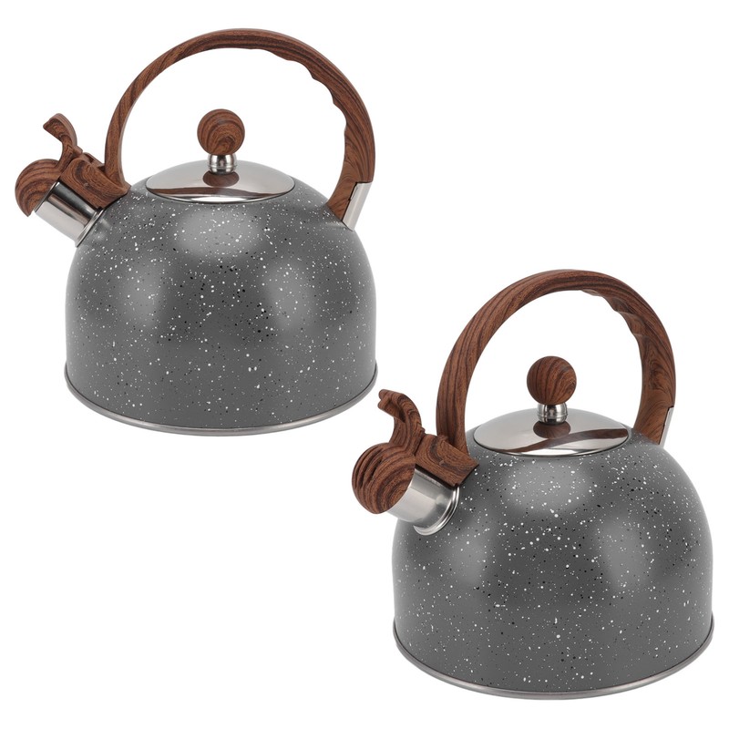 Whistling Kettle 2.5L Capacity Stainless Steel Stovetop Teapot for Water