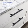 10 Pack Cabinet Handles with 3.75 Inch (96mm) Hole Center