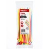 Hyper Tough 100-Pack 8-IN | 20.3CM CABLE TIES Assorted High-Visibilit