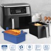 Webake Silicone Air Fryer Bread Loaf Pan for Baking, Nonstick