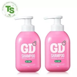 TS [셀러허브]TS지디샴푸 포걸 400g 2개 여자 청소년 정수리 두피 케어 샴푸 (S48038264) TS Gidishampoo For Girl 400g 2pcs Women Teenager Scalp Care Shampoo [Single or Solo]
