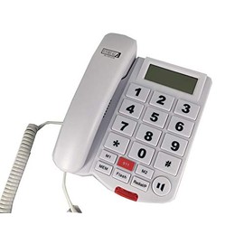 Caller ID Phone with Big Numbers, 2-Way Speakerphone, Hearing Aid Compatible