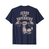 Jesus is My Superhero Funny Christian Workout Gym Men Women