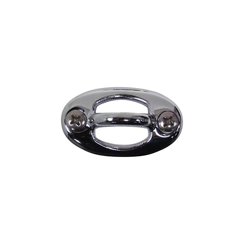 CPB Curved Oval Rope Eyes with Screws - Set of
