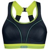 Shock Absorber Women's Ultimate Run Bra, Black/Lime, 30D
