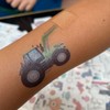 AVA LUX Tattoos, 60 Vegan Stick-On Tattoos for Children, Skin-Friendly,