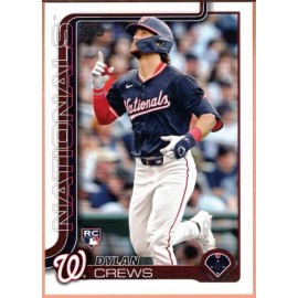 Washington Nationals 2025 Topps Baseball Series One Team Set 10 Cards