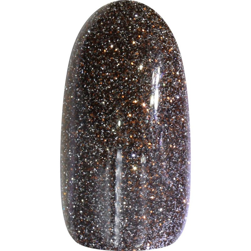 MATIERE Retro Reflective Glitter, Reddish Black, 0.02 oz (0.5 g)
