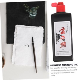 VILLFUL Bottle of Portable Chinese Calligraphy Ink for Painting and Practice Ink for Home Office and Art Projects Smooth Writing and Versatile Use for Students