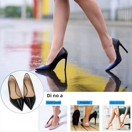 Almohadillas para Metatarso Adheribles de Gel Suave para Zapatos (6 pares) - Alivian el Dolor de Pies – Forefoot Pads - Cuidado de los Pies - Zapatillas de Mujer de Tacón Alto y Todo Tipo de Zapatos – Plantillas para Bola del Pie – Antepié- neuroma y call