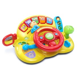 VTech Gira y Aprende Conductor (embalaje sin frustraciones), color amarillo