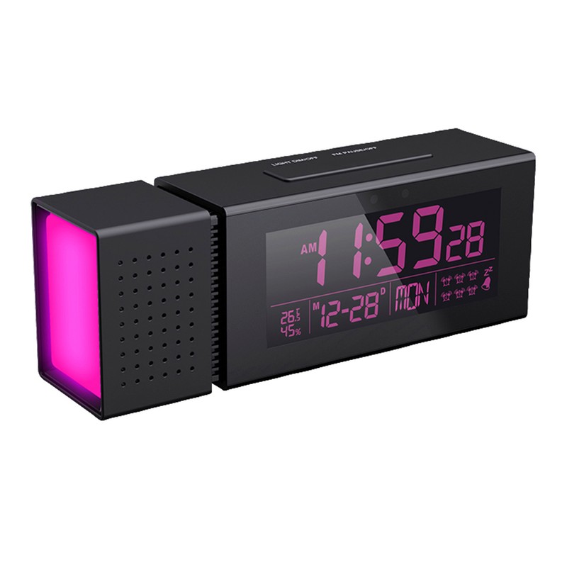 TSP30 Night Light Digital Clock Alarm with FM Radio Temperature