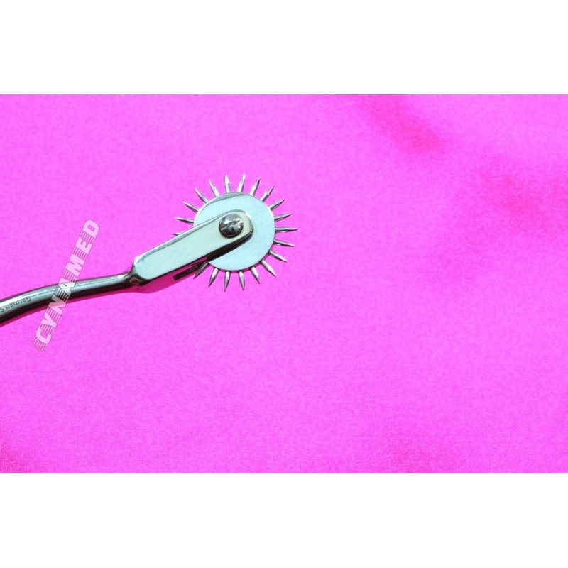 NEW 2 GERMAN STAINLESS 7" Wartenberg Pin Wheel Stainless Steel