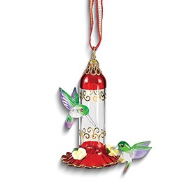 Glass Baron Hanging Hummingbird Feeder