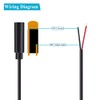 Fancasee 2 Pack Replacement 3.5mm Female Jack to Bare Wire