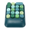 2.4GHz Wireless Numeric Keypad 18 Keys Retro Color Round Keycaps