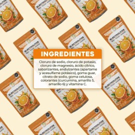 Sales Para Preparar Electrolitos Sin Azúcar Sabor Tamarindo                                                                                           