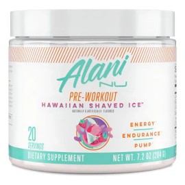 Alani Nu Pre Entreno 20 Servicios Sabor Hawaiian Shaved Ice                                                                                           