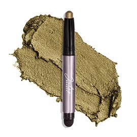 Julep Eyeshadow 101 Crème-to-Powder Eyeshadow Stick (Khaki Green Shimmer) Long-Lasting, Waterproof Eye Shadow - Blendable, Crease-Proof Eye Shadow Stick with Built-In Smudger