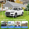 10' x 20' Canopy Replacement Cover for Carport, 220G Heavy