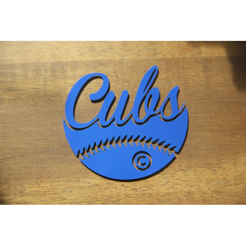 Chicago Cubs Die-Cut Vinyl Decal Sticker 4" Unique Design