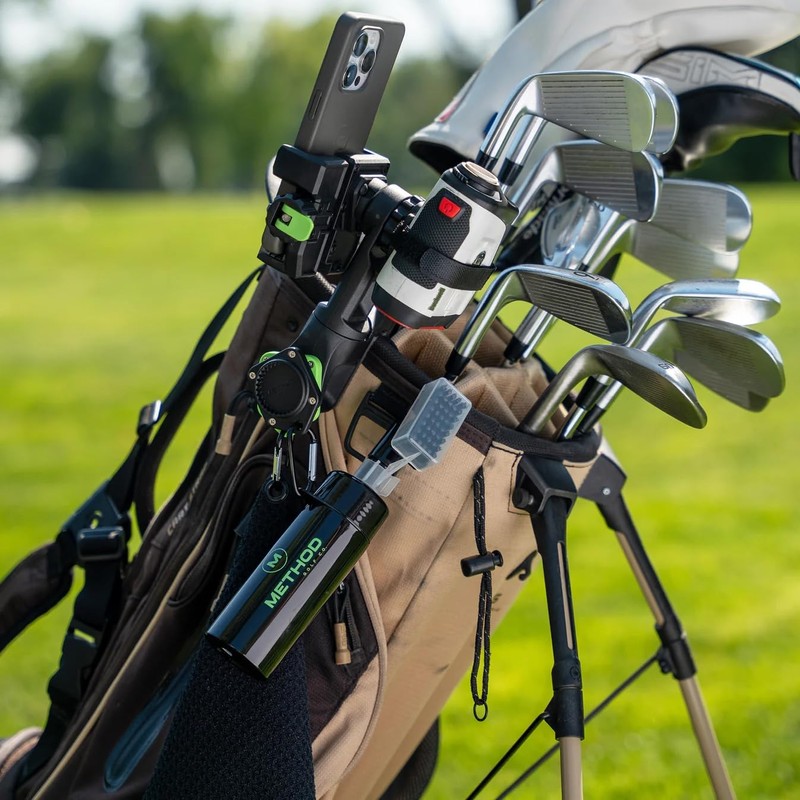 Method Golf Co., CaddyStack Wet Club Brush Tool w/MagStack Tile