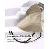 FURTALK Bucket Hats for Women Washed Cotton Packable Summer Beach