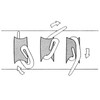 100pcs White Plastic Curtain Hooks,Plastic Curly Hooks Curtain Hooks,Plastic Door