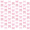 8 PCS Pink Bow Hanging Banners Coquette Party Decorations Paper