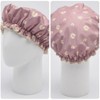 3 Piezas - Gorras para Baño, Reutilizable Gorros para Regadera,
