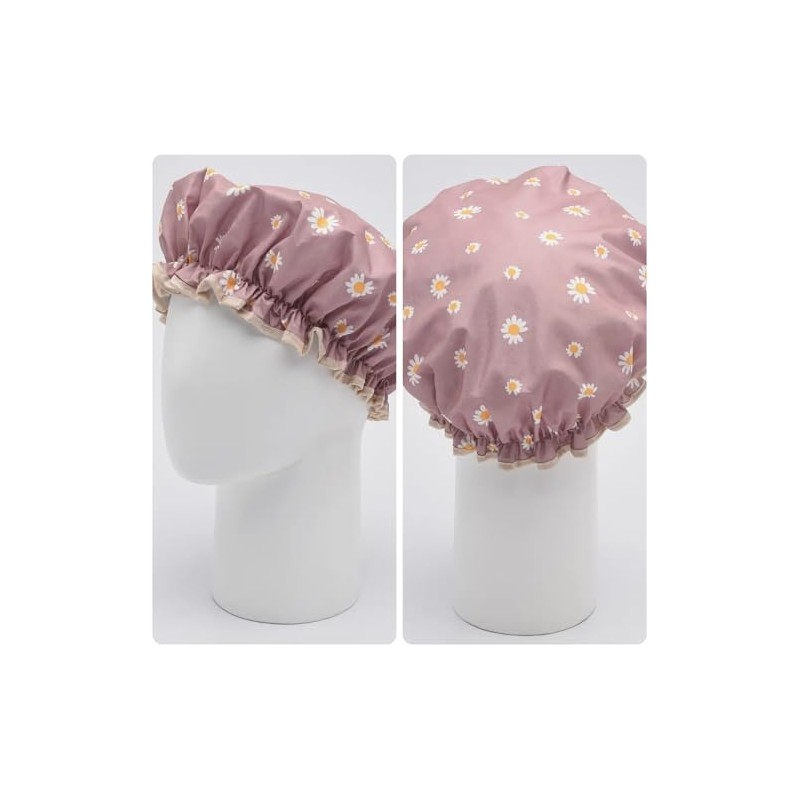 3 Piezas - Gorras para Baño, Reutilizable Gorros para Regadera,
